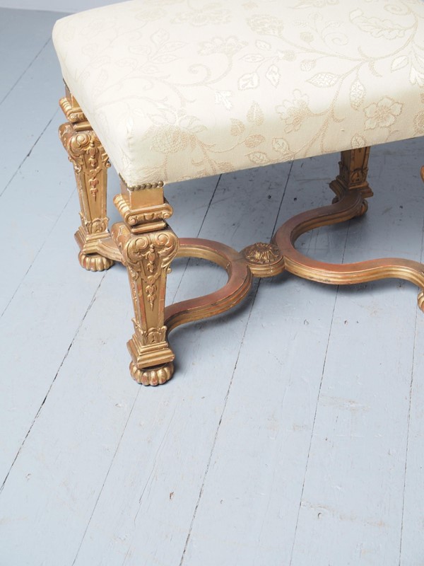 Antique Carved Giltwood Baroque Style Stool-georgian-antiques-4-main-637601382937605622.jpg