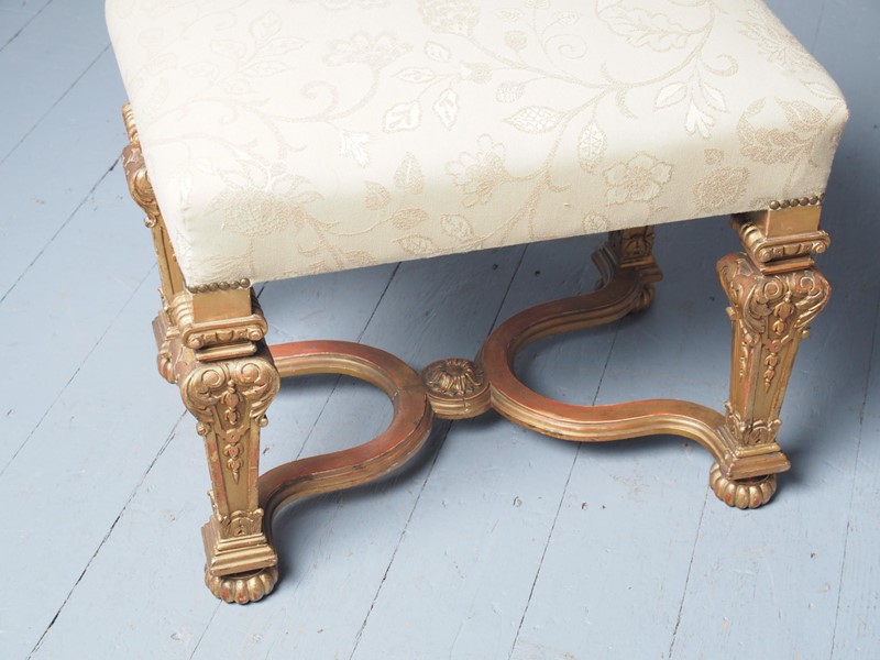 Antique Carved Giltwood Baroque Style Stool-georgian-antiques-6-main-637601382960730658.jpg