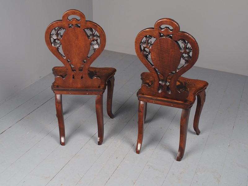 Antique Pair of Black Forest Hall Chairs-georgian-antiques-7-black-forest-antique-chairs-main-637594325497380843.JPG
