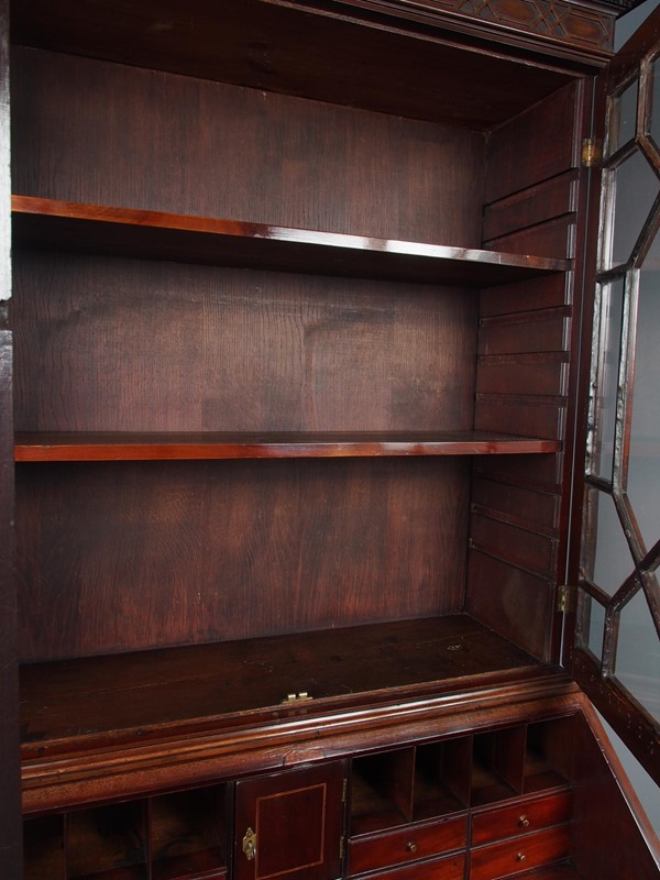 Antique George III Mahogany Bureau Bookcase-georgian-antiques-7-main-637575504574021218.jpg