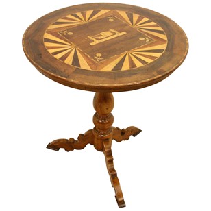 Italian Snap Top Occasional Table