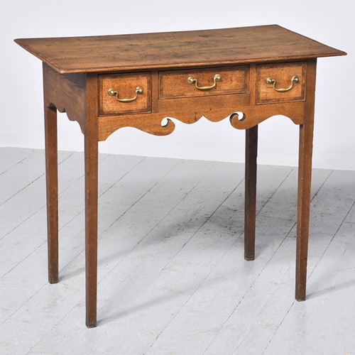 A george iii oak lowboy