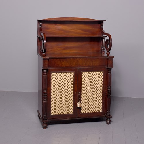 Regency Mahogany Chiffonier 