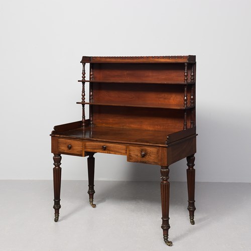 A Very Rare Mahogany Desk By James Mein Of Kelso