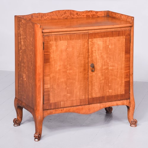 Whytock & Reid Of Edinburgh Satin-Birch Side Cabinet