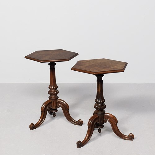 Pair Of Rosewood Occasional Tables
