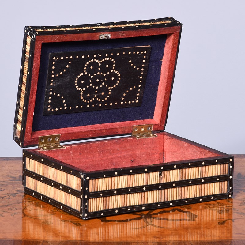 Antique Anglo-Indian (Ceylonese) Porcupine Quill And Bone-Inlaid Hardwood Box-georgian-antiques-gan-0495-main-638061945261383910.jpg