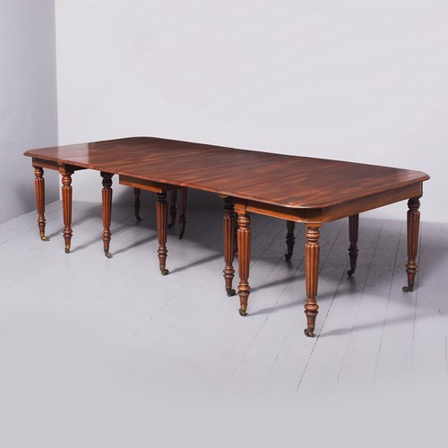 Exhibition Quality Gillows Of Lancaster Dining Table