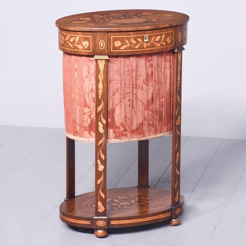 Dutch Marquetry Work Table