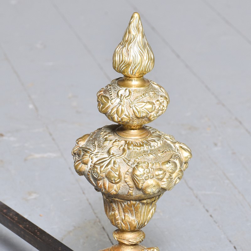 Antique Pair of Cast Brass Fire Dogs-georgian-antiques-gan-0802-main-637686959602529311.jpg