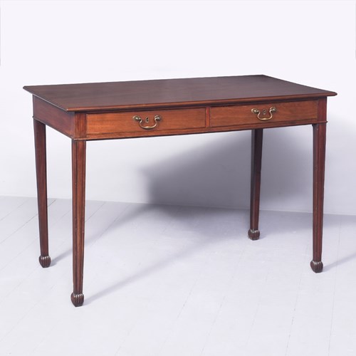 George III Style Mahogany Side Or Serving Table 19Th Century And Earlier