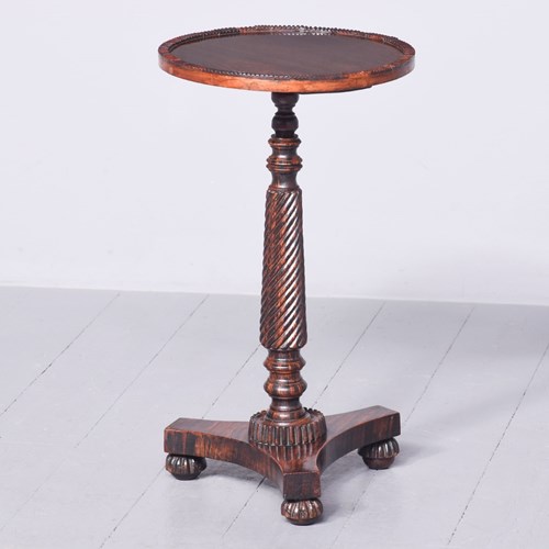 A George IV Rosewood And Scumbled Occasional Table