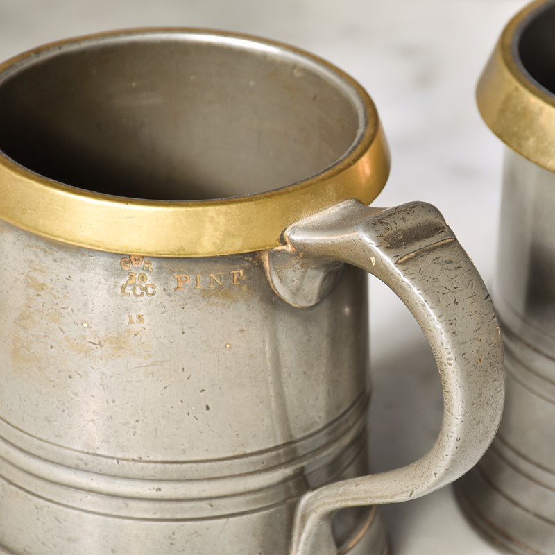 6 Antique Victorian Pewter & Brass Drinking Mugs -georgian-antiques-gan-1026-main-637685924781024229.jpg