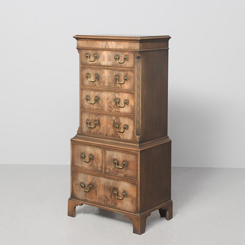 Mahogany Chest On Chest Of Desirable Proportions