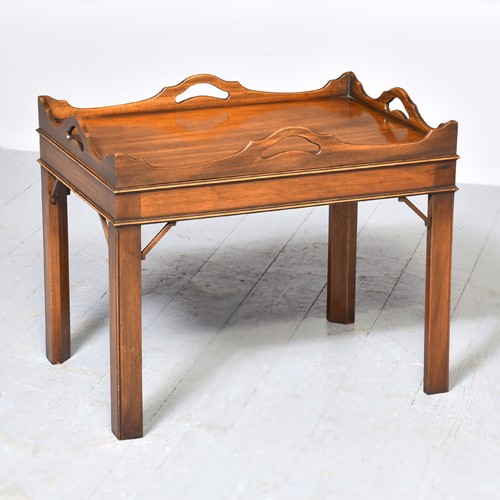 Antique Mahogany George III Style Butler’s Tray