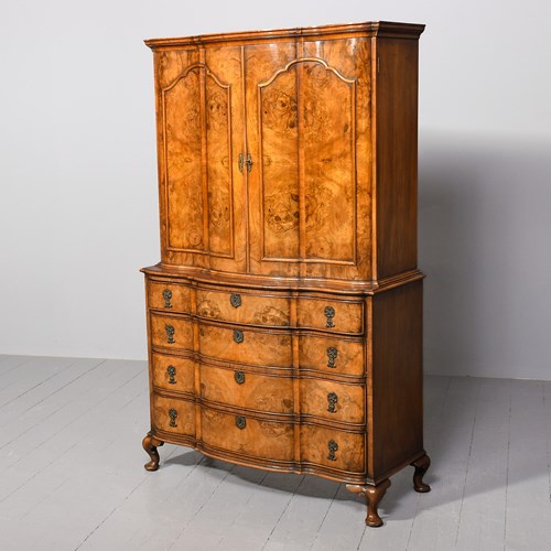 Dutch Style Shaped Cabinet On Chest