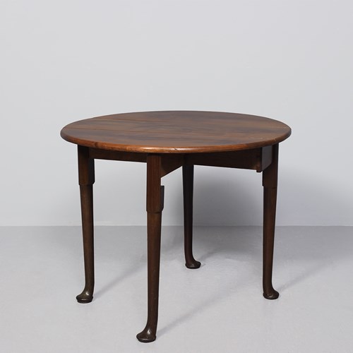 George 3Rd Mahogany Padfoot Drop-Leaf Small Dining Or Supper Table