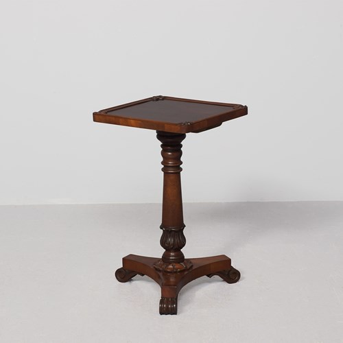 Quality George IV Mahogany Occasional Or Wine Table