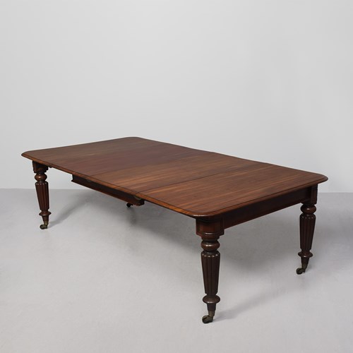 Fine-Quality Extending George IV Mahogany Dining Table