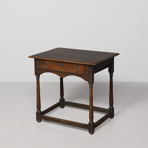 Georgian Oak Side Table