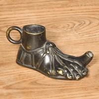 Cast Bronze Oil Lamp