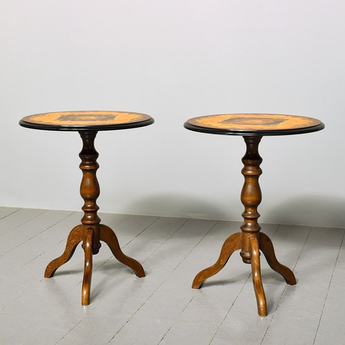 Pair Of Italian Tables From Sorrento