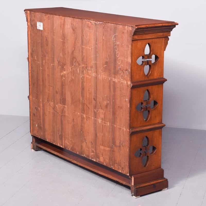 Victorian Gothic Walnut Open Bookcase-georgian-antiques-gan-2167-main-638368536182249853.JPG