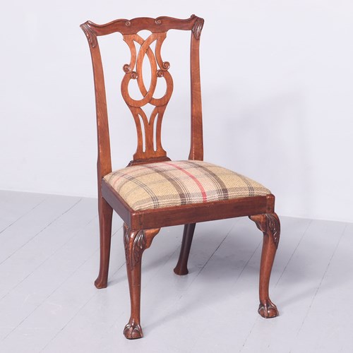 Early George III Mahogany Chippendale-Style Side Chair