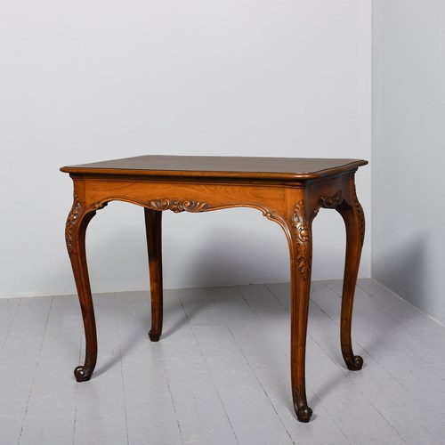 Shaped Mahogany Centre Table With A Lovely Mellow Colour