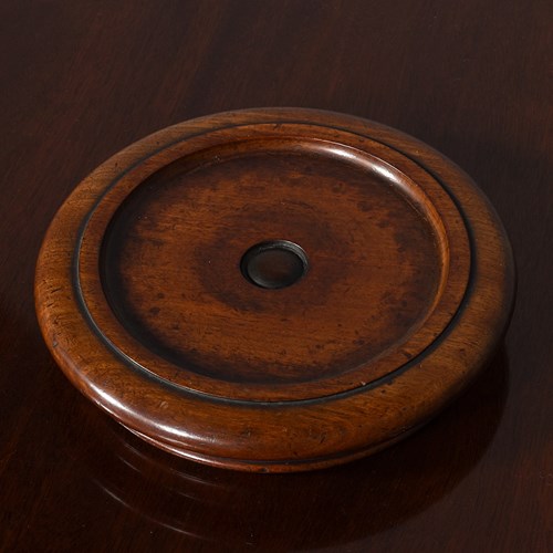 Large Mahogany ‘Mein Of Kelso’ Table Coaster