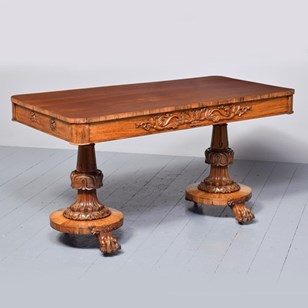 William IV Freestanding Rosewood Li...