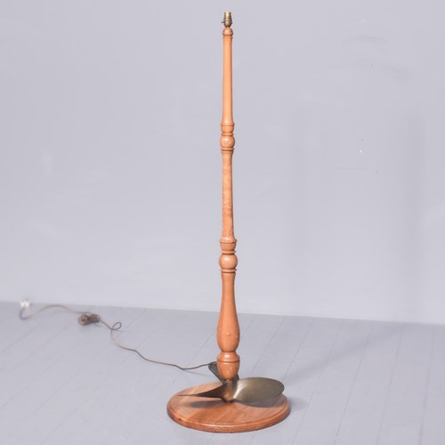 A Nautical Themed Standard Lamp