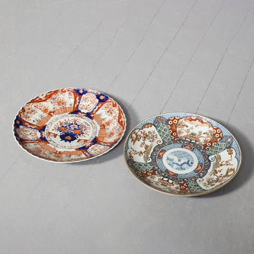 Meiji Period Japanese Imari Platters