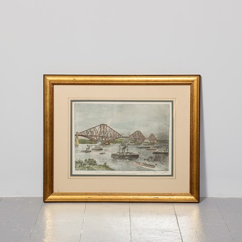 Original Hand Coloured Lithograph Dated 1902