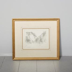 Original Pencil Drawing By William ...