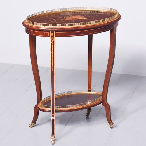 Sheraton Style Occasional Table