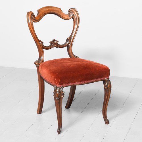 Set Of 6 Stylish William IV Rosewood Dining Chairs