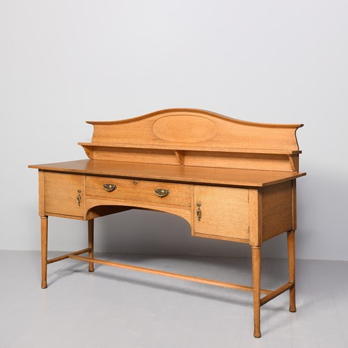 Large Art Nouveau Oak Sideboard