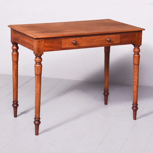 Early Victorian Mahogany Side Table