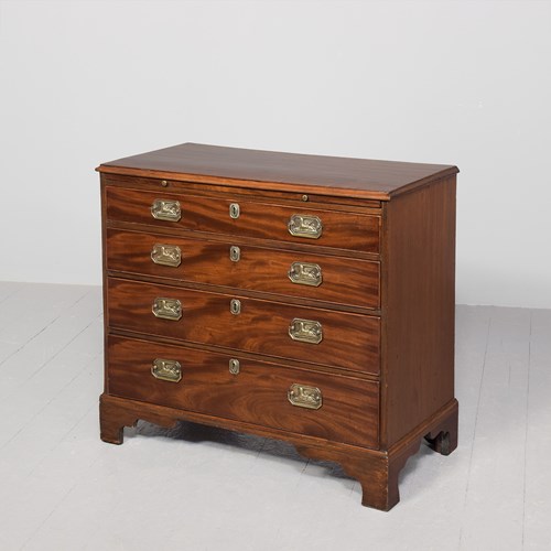 George III Mahogany Bachelor's Chest Of Drawers
