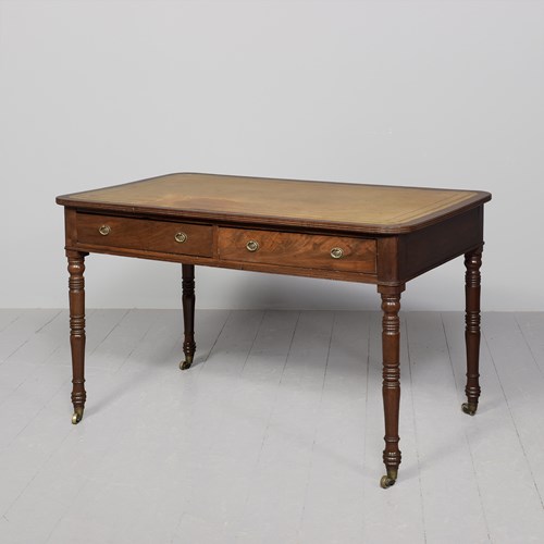 George III Mahogany Library Table