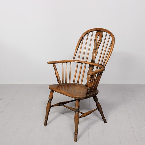 Victorian Elm & Beech Windsor Chair