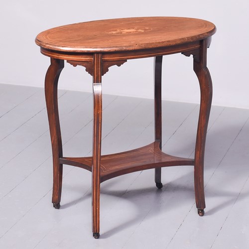 Sheraton Style 2 Tier Rosewood Table