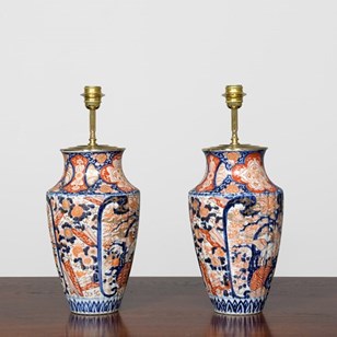 A Large Pair Of Meiji Period Imari ...