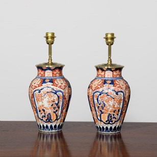 Pair Of Meiji Period Imari Period V...