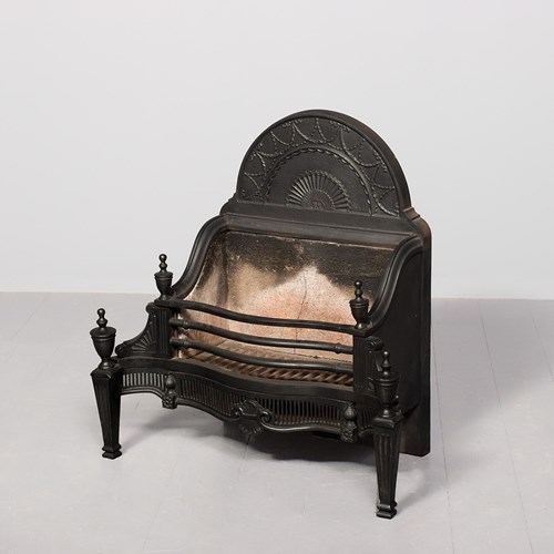 Adam Style Cast Iron Fire Basket