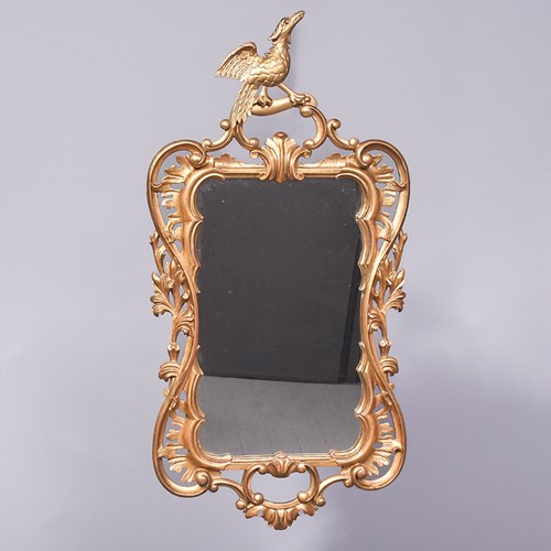 George III Style Carved Gild Wood Mirror