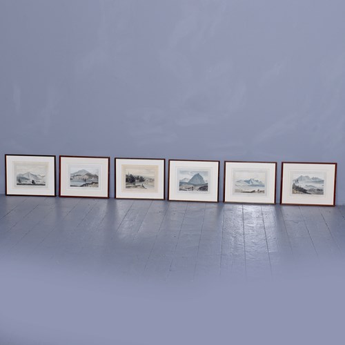Set Of 27 Regency Period Hand Tinted Prints