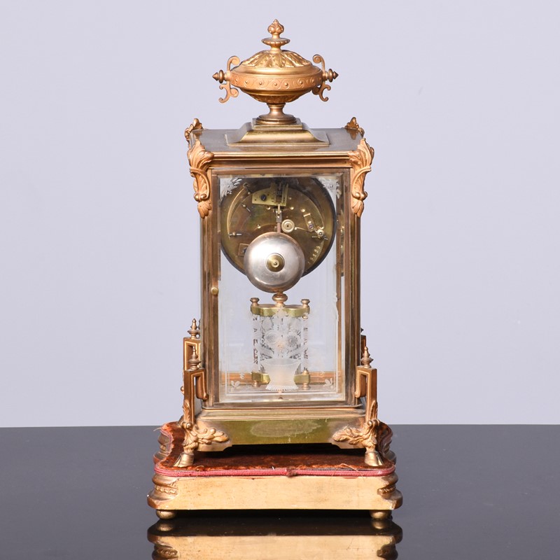 Gilded Brass Late Victorian Clock Garniture-georgian-antiques-gan-7152-main-637976324121930795.jpg