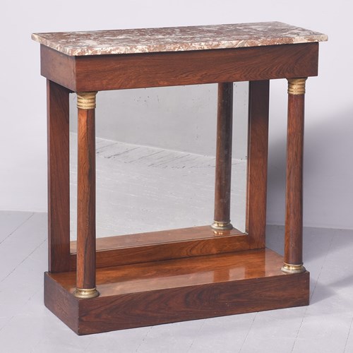 George IV Marble Top Console Table